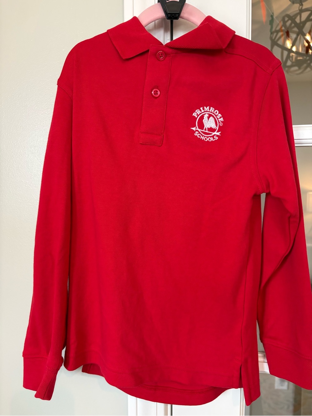 Tommy Hilfiger Primrose Red Long Sleeve Uniform